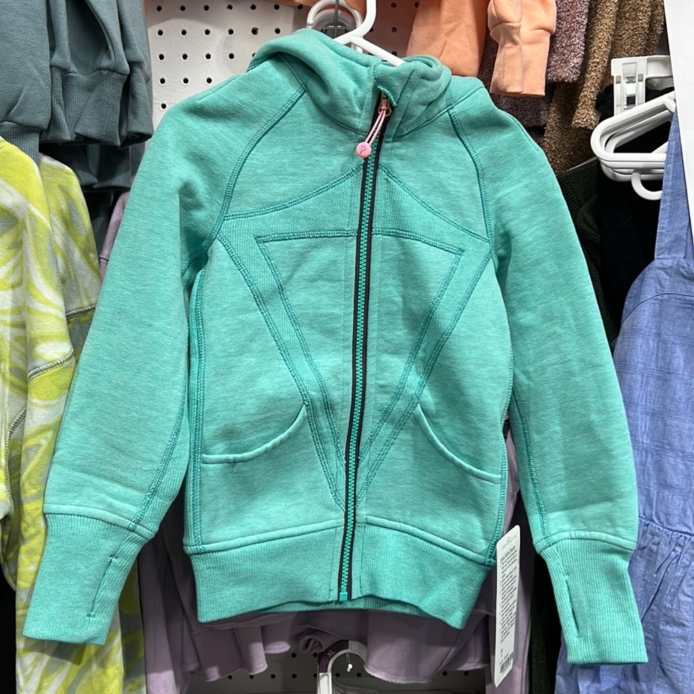Ivivva Remix Hoodie • BNWT • Teal Pink Gold • SIZE 4